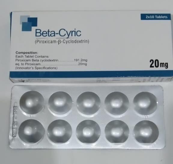 Beta-Cyric 20 mg pack